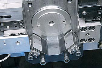Impact extrusion press detail 2