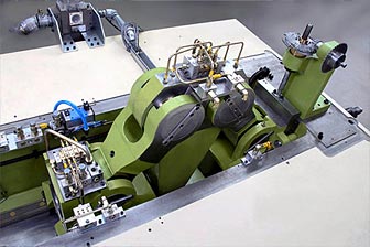 Impact extrusion press detail 3