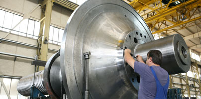 Modernisierung einer Spindelpresse