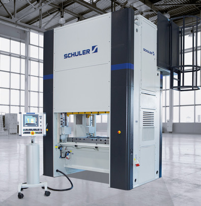 Twin-rod high-speed blanking press