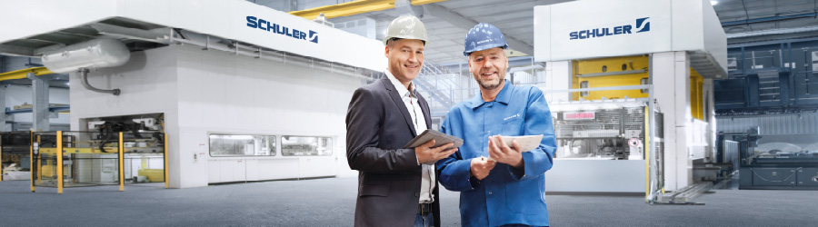 Schuler Customized First Rate Technology In All Areas Of Forming