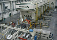 Hydraulic line for aluminum skin panels