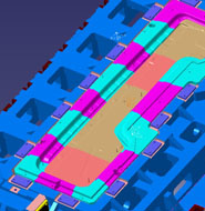 Segmented die drawing die for high-strength steels