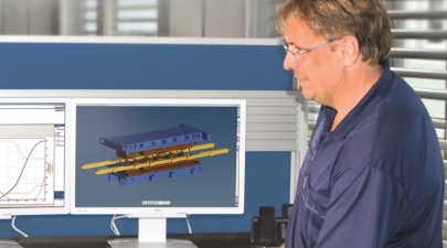Simulation of all movements in the production process with DigiSim® - process reliability along the line.